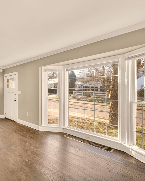 An empty living room ready for a new owner